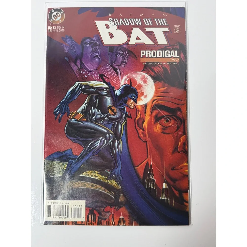 Batman Shadow of the Bat 32‎ Prodigal Part Two DC Comics Nov 1994 Grant Blevins